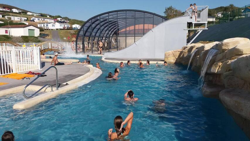 Camping De La Falaise A Equihen Plage Extérieur photo