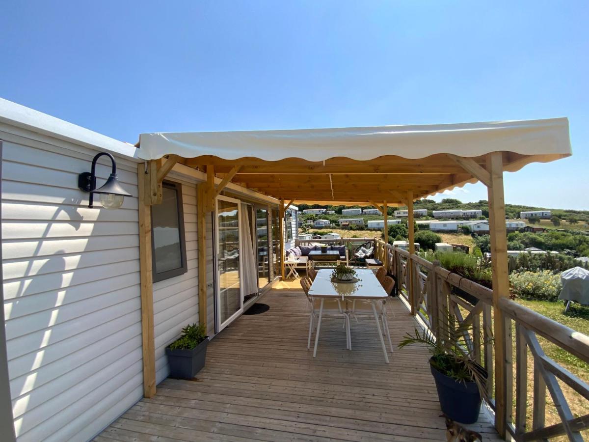 Camping De La Falaise A Equihen Plage Extérieur photo